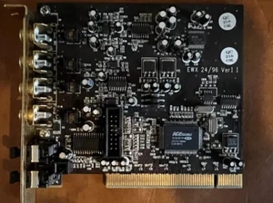 Terratec AudioSystem EWX 24/96 professional PCI soundcard (2001) - retro PC - Picture 1 of 3