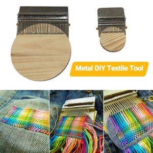 14/28 Hooks Small Loom Speedweve Weaving Machine Darning Tool Stitch with Disc