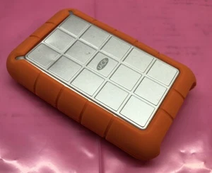 LaCie Rugged 500GB Portable External Hard Drive | USB 2.0 + Firewire 400 / 800 - Afbeelding 1 van 5