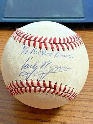 EARLY WYNN SIGNED AUTOGRAPHED OAL MACPHAIL BASEBALL! Senators, Indians!  JSA! - Image 1 of 2