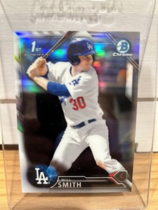 2016 🏆Bowman Chrome Draft #84 Dodgers Will Smith *REFRACTOR* Rookie RC