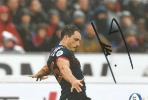 FRANCE & BURDEOS RUGBY UNION: NANS DUCUING FIRMADA 6x4 FOTO DE ACCIÓN + CERTIFICADO DE AUTENTICIDAD - Imagen 1 de 1