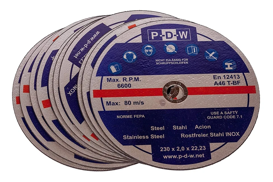 Trennscheiben Ø 230mm x 2 | INOX  | Flexscheiben | Winkelschleifer Flex Scheibe - Bild 1 von 2