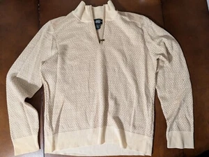 Brooks Brothers Country Club Women Large Wool Silk Cashmere Sweater DAMAGED - Picture 1 of 7