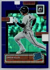 2022 Panini Donruss Optic Rated Purple Pandora Prizm /99 Drew Ellis Rookie RC