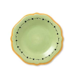 PFALTZGRAFF® Pistoulet® Salad Plate with Yellow Band 9" Set of 5 - Picture 1 of 2