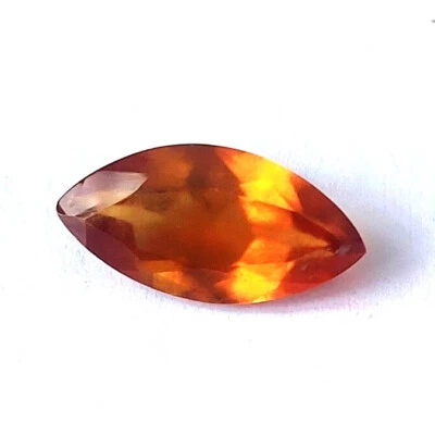 18X9 MM Marquise Cut Natural Hessonite Garnet Faceted Loose Gemstone 5.95 Carat - Image 1 of 4