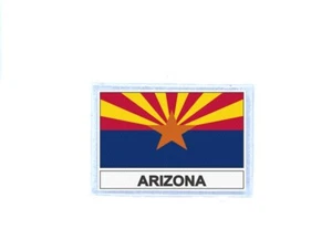 Parche insignia hierro sobre pegamento bandera país Estados Unidos estado Arizona - Imagen 1 de 1
