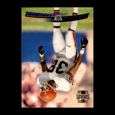 Antonio Langham 1996 Stadium Club Baltimore Ravens #183 R329A 22 - Image 1 of 2