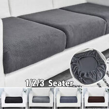 1/2/3/4Seater Sofa Seat Cushion Covers Stretch Couch Settee Protector Home Decor