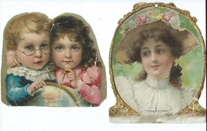 Calendari Sarsaparilla di Hood 1894 vintage I giovani scopritori e i dolci sedici - Foto 1 di 2