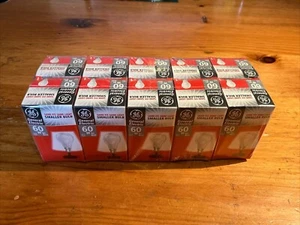 General Electric 60watt BC Frosted 10 Pack - Picture 1 of 7