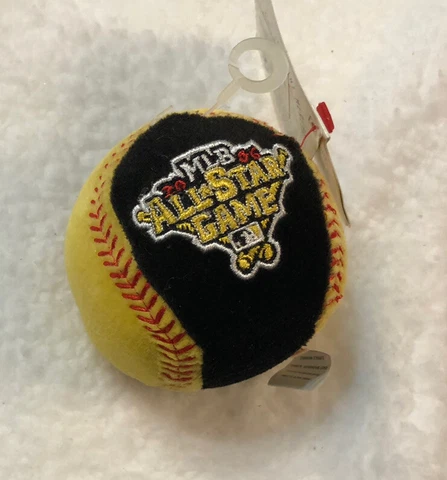 MLB 2006 All Star Game Souvenir Baseball Pittsburgh Pirates Black Gold Plush Cover