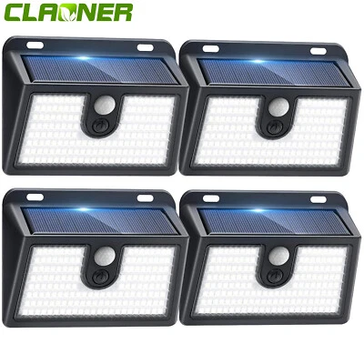 Large 149 LED Solar Power Lights Motion Sensor Outdoor Garden Wall Security Lamp - Image 1 of 4