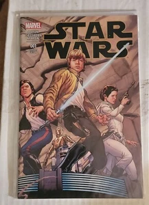 Star Wars #1 1:100 Quesada Wraparound Variante Marvel 2015 - Bild 1 von 1