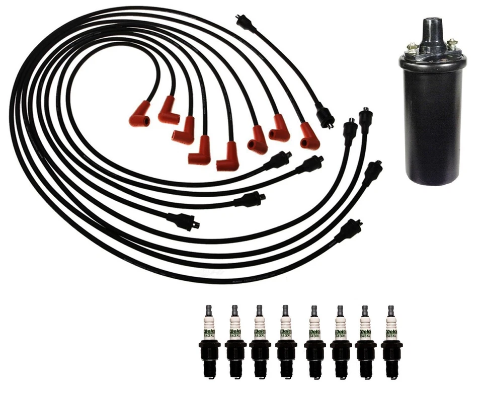 Kit de cables de encendido 1 bobina 8 bujías ACDelco para Chevrolet serie P20 GMC V8 Foto 1 de 1