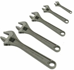 BAHCO 80 SERIES 5pce PHOSPHATED ADJUSTABLE WRENCH SHIFTER SET – 4, 6, 8, 10 & 12 - Picture 1 of 1