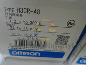 New Omron H3CR-A8 H3CRA8 24-48VAC 12-48VDC Timer ac - Picture 1 of 2