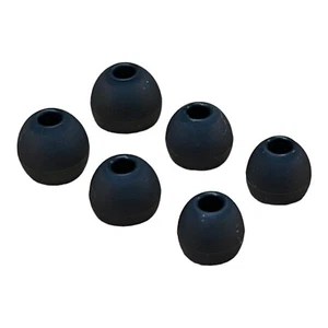 Sony WF-XB700 XB700 Replacement In-Ear Earbuds Ear Tips Silicone Rubber (Black) - Picture 1 of 4