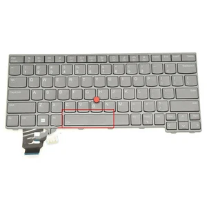 5N21D68345 5N21D68308 Lenovo Thinkpad P14s T14 Gen 3 Gen 4 US Keyboard Backlit - Afbeelding 1 van 4