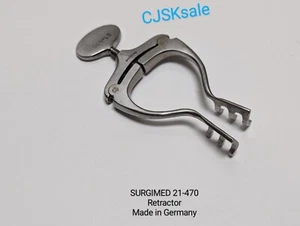 SURGIMED 21-470 Retractor Made In Germany (USED). - Picture 1 of 8