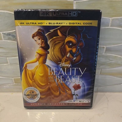 Beauty and the Beast Ultimate Collector's Ed (4K UHD + Blu-ray)  NEW - Image 1 of 3