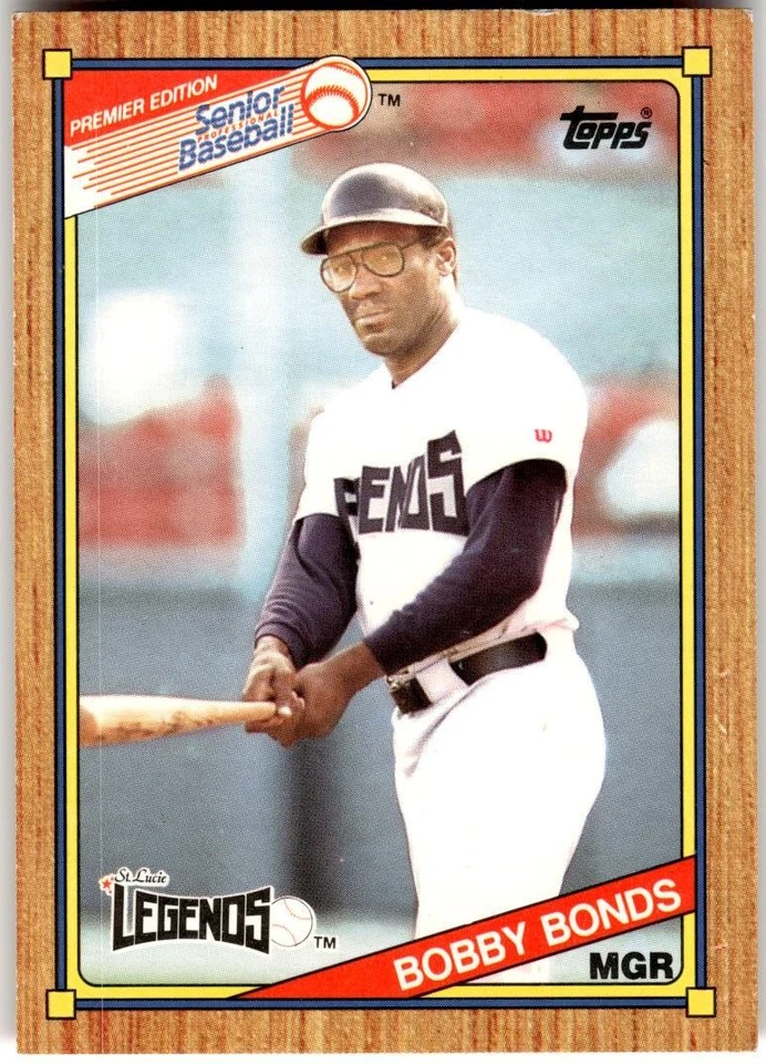 1989 Topps Senior League #40 Bobby Bonds - Image 1 of 2