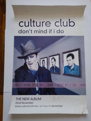 Culture Club don't mind if I do Promotional Poster - Image 1 of 3