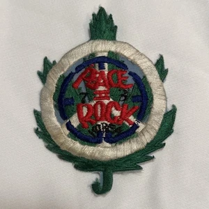 Vtg Peace II Rock 1973 Korea Patch 70s Retro Hippie Marijuana Pot Leaf World - Picture 1 of 5
