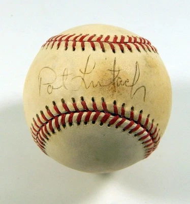 Pat Listach Signed Official Rawlings American League Baseball Auto - Image 1 of 3