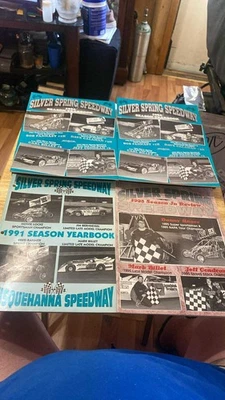 SS6 Silver Spring Speedway Yearbook/Season Review Lot of 4 2-1994 duplicates.1 - Image 1 of 4