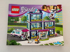 LEGO Friends 41318 Heartlake Hospital Instruction Manual Book Only *No Parts*
