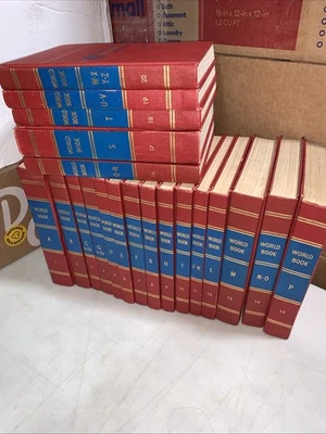 The World Book Encyclopedia Complete 20 Vol. Set —1964 - Image 1 of 4