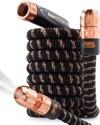 Pocket Hose Bullet Expanding Garden Hose w/Copper, AS-SEEN-ON-TV, Lead, Larger C - image 1 of 4