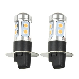 Yellow Fog Lights 100W 2 Pcs 4300K Driving Bulb Driving Light High Power - Picture 1 of 13