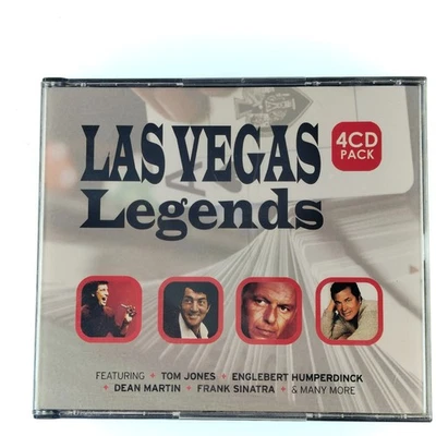 Las Vegas Legends - Tom Jones, Dean Martin, Frank Sinatra - 4 Discs - CD - Image 1 of 2