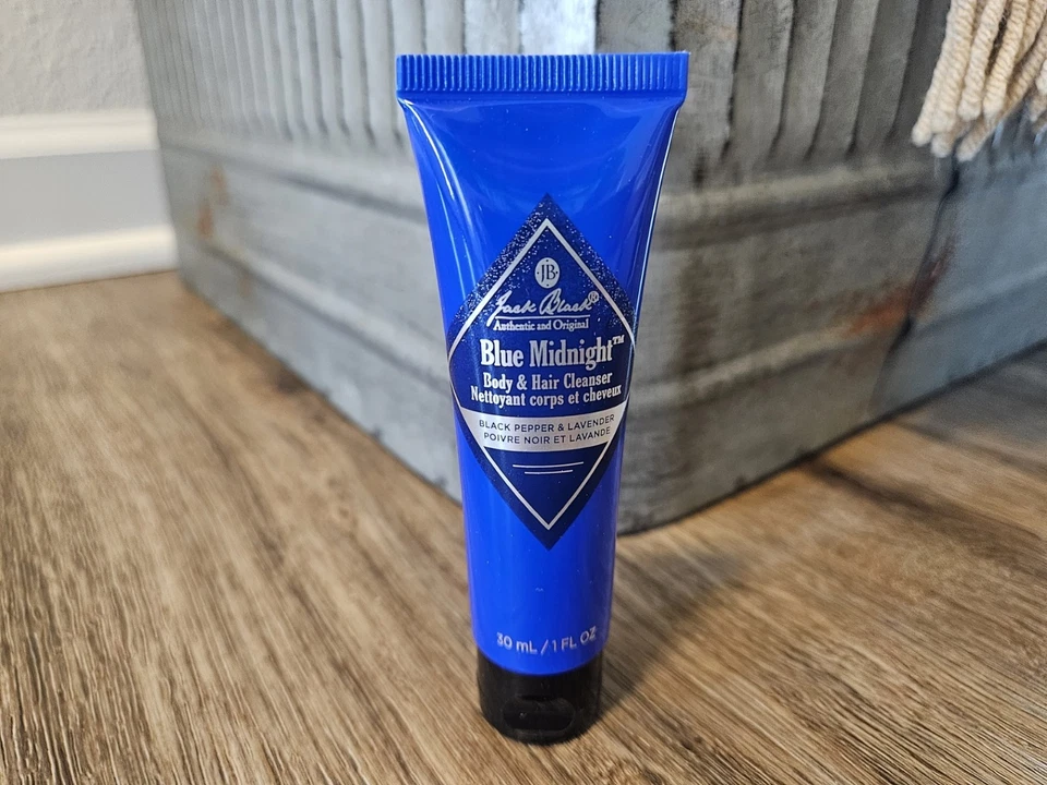 Jack Black Blue Midnight Body & Hair Cleanser 1 fl oz NEW - Image 1 of 1