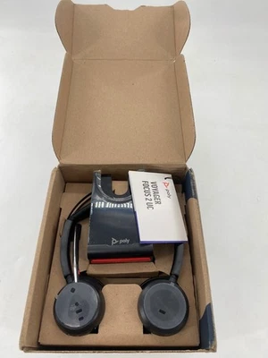 Auriculares inalámbricos Poly Voyager Focus 2 con soporte de carga nuevos Foto 1 de 4