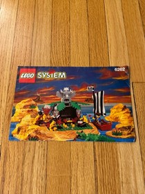 Lego Pirates King Kahuka's Throne (6262) Instruction Booklet Only