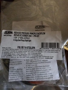 Kit de reparación de goma ZURN WILKINS 975 XL 1/4-2" / RK114-975XLRpk - Imagen 1 de 2