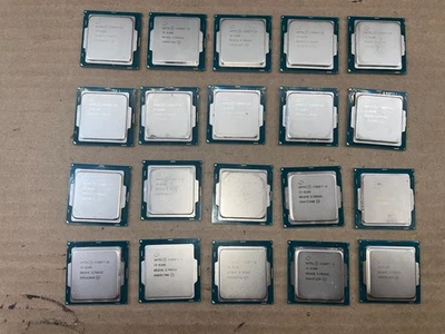 LOT OF 20 Intel Core i3-6100 3.70GHz Dual-Core 4-Thread - Image 1 of 4
