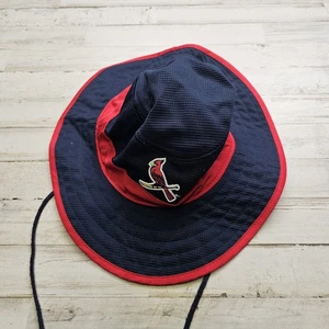 St. Louis CARDINALS Sun Hat Cap ONE SIZE Adjustable Draw String Boonie Bucket - Picture 1 of 4