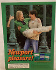 Newport Pleasue 2007 Cigarette Magazine Print Ad