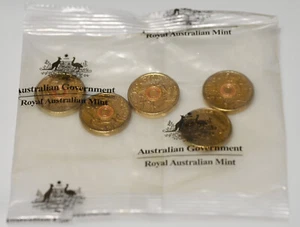 2015 Royal Australian Mint RAM Coin Bag of 5x $2 Remembrance Day Flanders Field - Bild 1 von 2