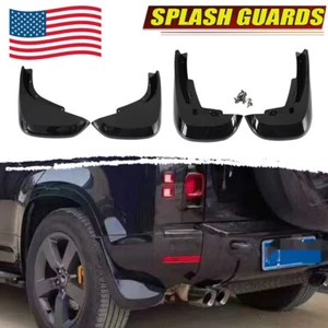 FRONT &REAR MUD FLAPS MUDGUARDS FOR LAND ROVER DEFENDER L663 90 110 2020-23 2024 - Bild 1 von 14