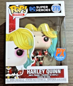 Funko Pop! Harley Quinn 279 DC Super Heroes PX Previews Exclusive W/ Protector - Picture 1 of 9