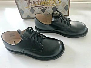 Boys Dress Shoes -Wedding/ Church Black Lace NEW Little Boys Size 10 Wide - Picture 1 of 6