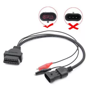 Cavo adattatore 3 a 16 pin OBD2 diagnostica per vecchie Fiat Alfa Romeo e Lancia - Imagen 1 de 6