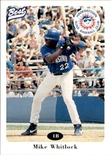 1996 Hagerstown Suns Best #23 Mike Whitlock Oakland California CA Baseball Card