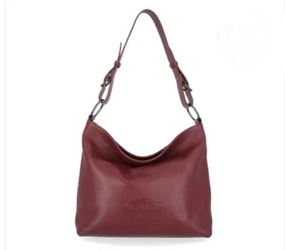 Bolso hobo Harley Davidson Rebel Pebble H-D Bucket rojo para mujer MHW059/20 Foto 1 de 4